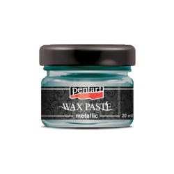 Πατίνα Wax paste Metallic 20ml Pentart – Turtle Green